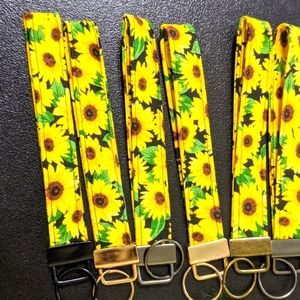 Hand made Wristlet key fob